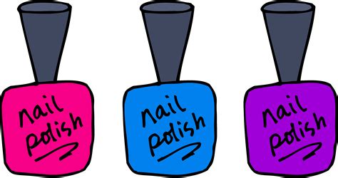 Nail Polish Clipart Nail Png Clip Art Library