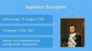 Napoleon Bonaparte • Biografie und Steckbrief · [mit Video]