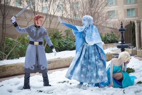 Anna And Elsa And Hans Frozen Halloween Costumes For Women