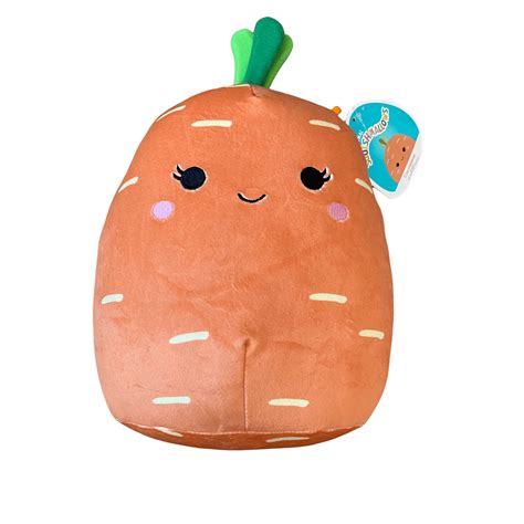 Squishmallows Caroleena The Carrot Plush 8