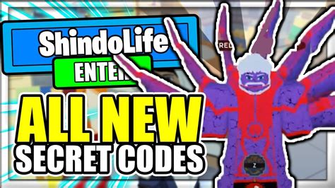 All New Secret Op Codes Shindo Life Roblox Youtube