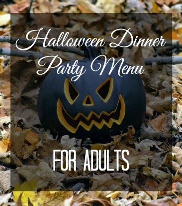 The whole family will love discovering what shapes are on their spoon. A Halloween Themed Dinner Party, for Adults - Sweet Love ...