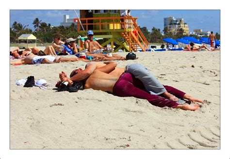 Passed Out On The Beach Sobe Around 11am On Friday It Ap Flickr