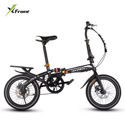 I really like this ancheer folding bike for many reasons. New Brand BMX Bike 14/16 inch Wheel Disc Brake Folding ...