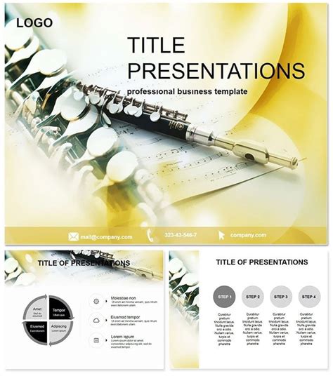 Musical Instrument Powerpoint Template For Presentation