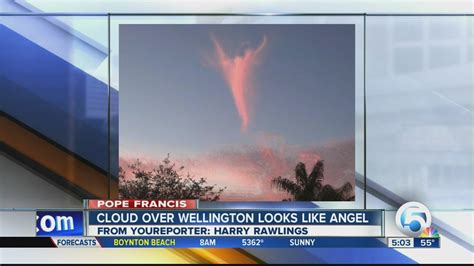 Angel Cloud Appears Over South Florida Youtube