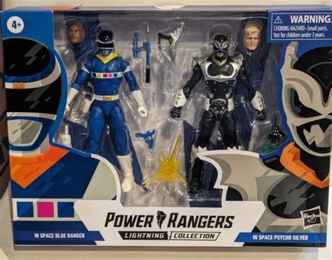 Hasbro Power Rangers Lightning Collection In Space Blue Ranger Vs