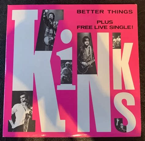 THE KINKS BETTER Things X VINYL Plus Live Single Gatefold Sleeve PicClick