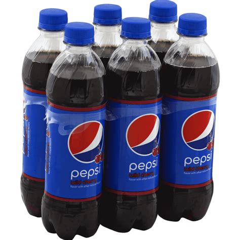 Pepsi 6 Pack 169 Ounce Wild Cherry Soft Drinks Green Way Markets