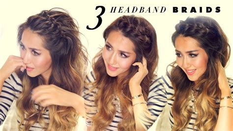 3 Easy Peasy Headband Braids Quick Hack Hairstyles For