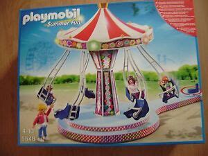 Playmobil Kettenkarussell Mit Bunter Beleuchtung Ebay