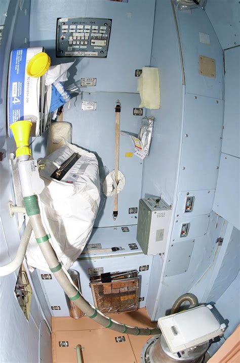 International Space Station Toilet Photograph By Nasascience Photo