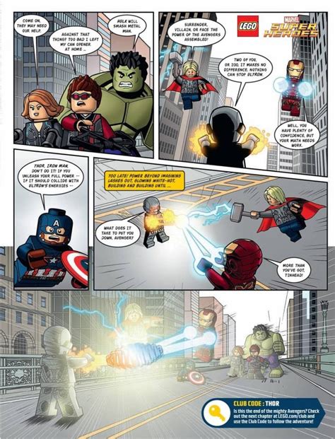 Update Avengers Age Of Ultron Gets A Lego Comic Book Preview