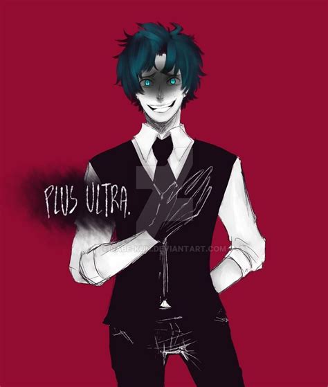 Midoriya Izuku Villain Ver By Rabe Kun On Deviantart Villain Deku