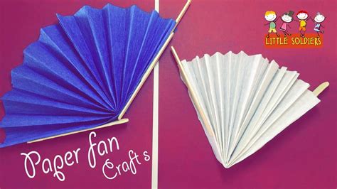 Chinese Paper Fan Craft How To Make A Paper Hand Fan Chinese Fan Paper