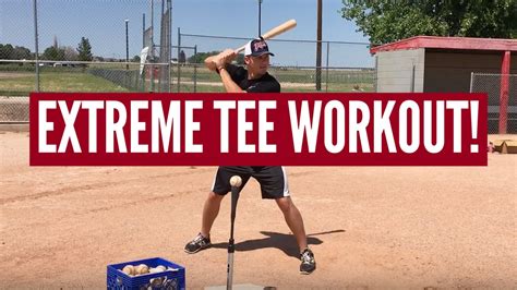 Extreme Baseball Tee Workout For Hitters Must Try Youtube