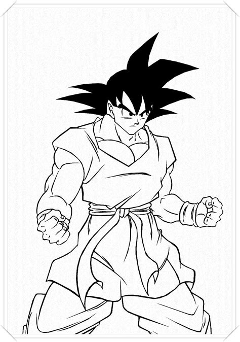 Dibujos de feliz goku y gohan. Dibujos de GOKU para Colorear | Dibujo de goku, Dibujos, Boceto