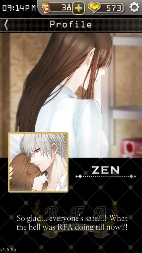 The kind stranger disappears before they get a chance to exchange names or numbers, however, leaving behind a phone with nothing but a single messenger app. Zen Route.♡♡♡ | Mystic Messenger Amino
