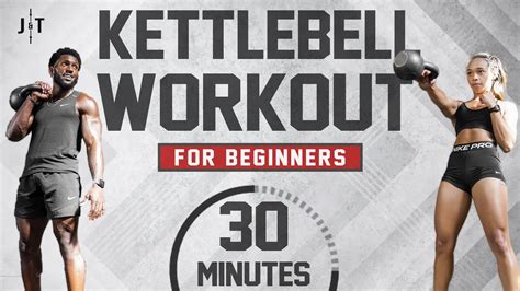 30 Minute Beginner Kettlebell Workout Full Body Strength Training
