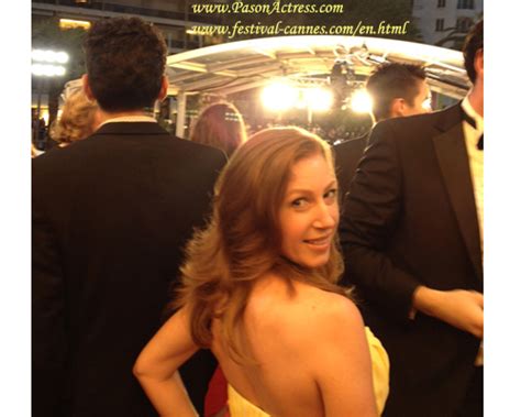 Pason Redhead Actress Cannes Film Festival Palais Red Car Flickr