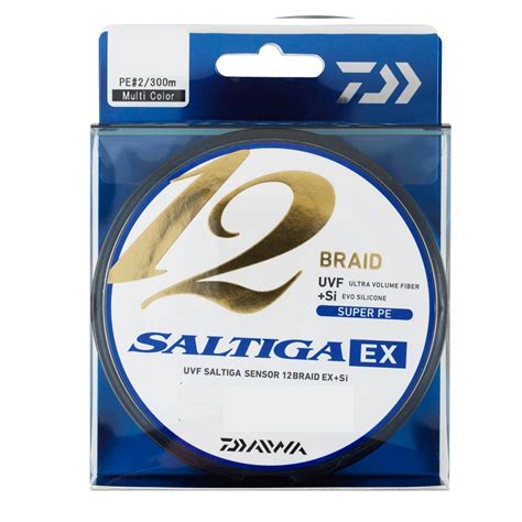 Trenzado Daiwa Saltiga 12 Braid EX 0 45mm 300m MC Tiendas De Pesca