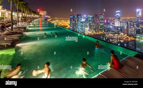 Marina Bay Sands Hotel Singapore Infinity Pool