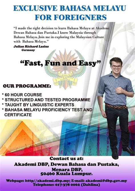 Namun cara membacanya bisa jauh berbeda. KURSUS KHAS ASAS BAHASA MELAYU DBP untuk PELAJAR/WARGA ...