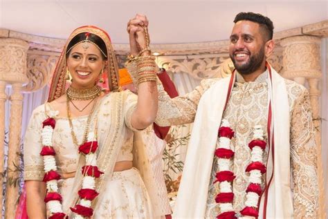 British Indian Couple Host Uks First Drive In Wedding 250 Guests Watch From Cars