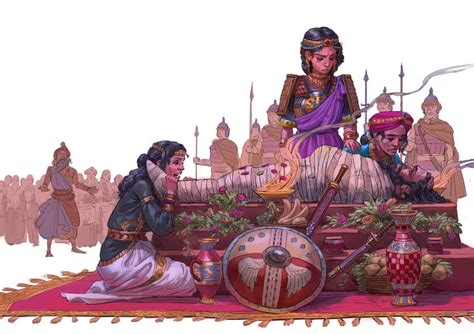 The Warrior Queen Story Sketches 3 Hazem Ameen Fantasy Art