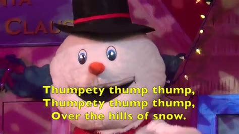 Frosty The Snowman Song With Lyrics Youtube