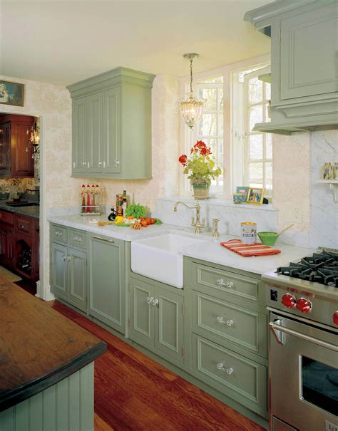 This finishing technique gives rustic kitchen cabinets a strong handcrafted look , while allowing the main cabinetry material's natural beauty to stand out. English Country Kitchen Redesign: Villanova, PA ...