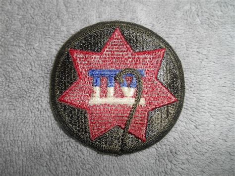 7th Corps Vii Corps Us Army Shoulder Patch Insignia Gem