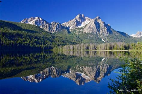Stanley Lake Sawtooth Reflections Martin Spilker Photography