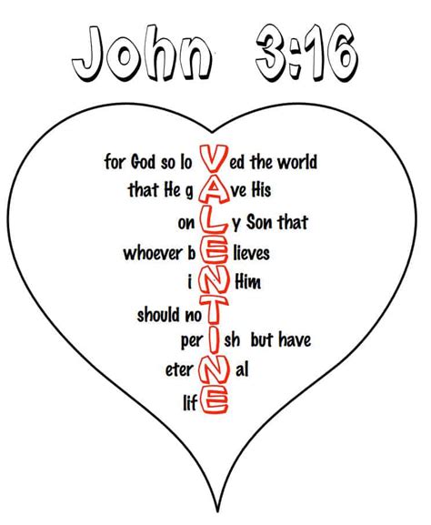 John 3 16 Free Printable Printable Word Searches