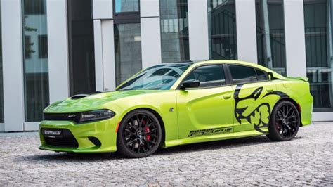 Car Green Car Dodge Charger Hellcat Hd Wallpapers Desktop And