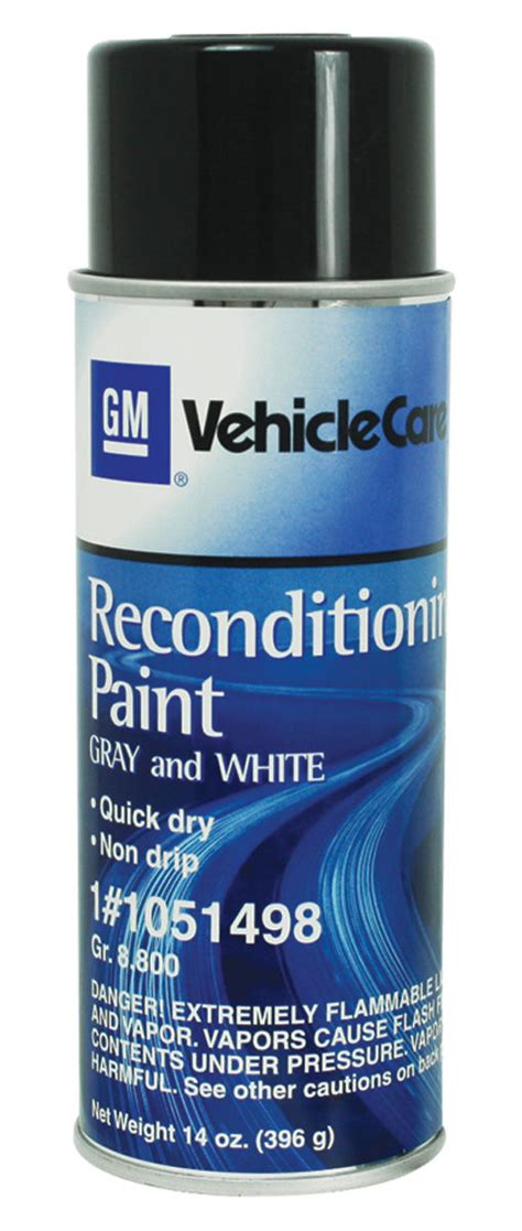 Gm Trunk Spatter Paint Aerosol Can Graywhite 13 Oz