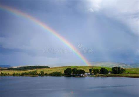 Rainbow Over A Lake Stock Image Image Of Killington 26444099