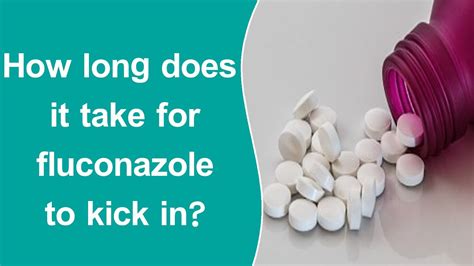 If you are suffering from insomnia or depression it's always advisable. How long does it take for fluconazole to kick in? - YouTube