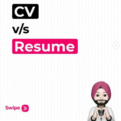 SOLUTION: Difference between cv vs resume |when to use what? - Studypool