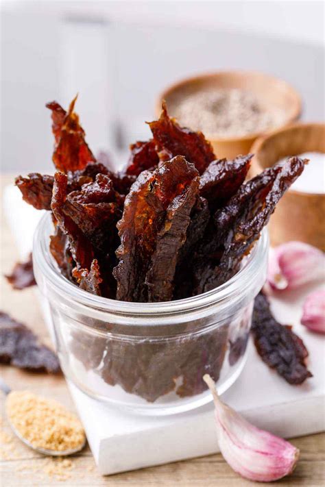 Easy and fast ground beef jerky recipe and method for making great ground jerky. Homemade Korean Beef Jerky (Healthy High Protein Snack ...