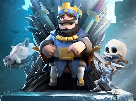 Clash Royale Blue King Hd Hd Games 4k Wallpapers Images