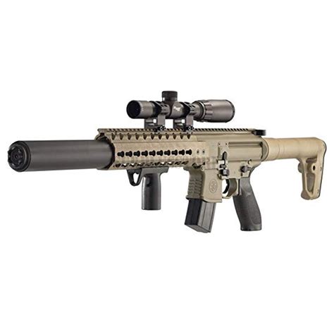 Sig Sauer Mcx 177 Cal Co2 Powered 30 Rounds 14x 24mm Scope Air Rifle