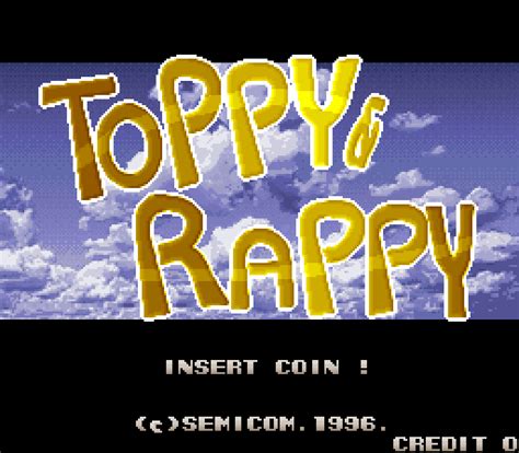 Toppy And Rappy 1996 Arcade Game