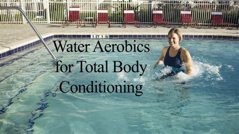 Water Aerobics Total Body Strengthening And Cardio Aqua Workout Wecoach