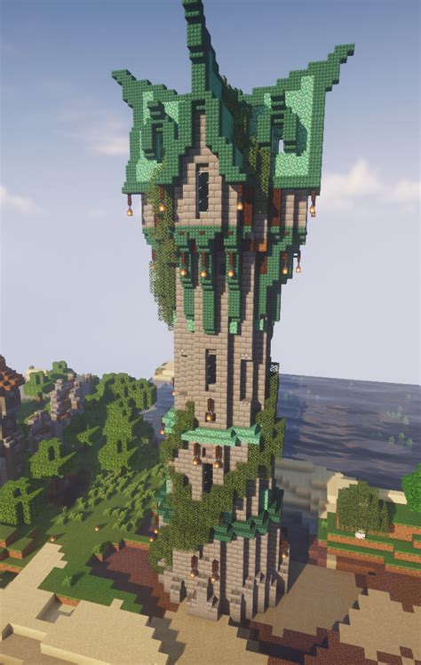 A Wizard Tower I Designed With A Little Bit Of Inspiration R