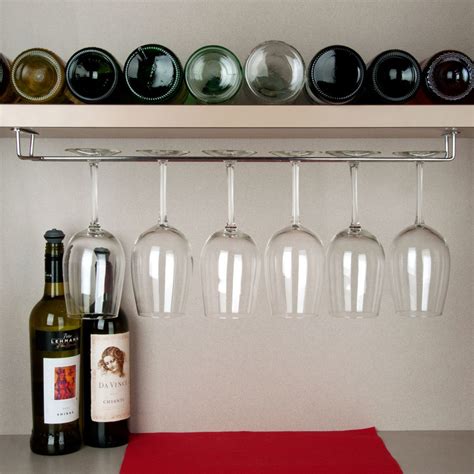Hanging Wine Glass Rack 24 Webstaurantstore