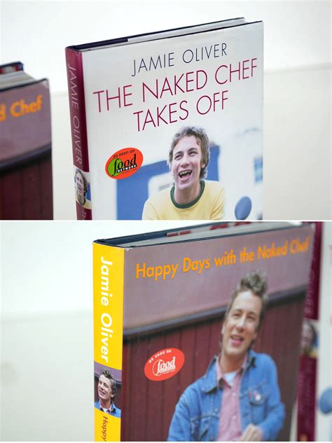 Cookbooks Jamie Oliver Naked Chef Cook Book Happy Days Takes Etsy