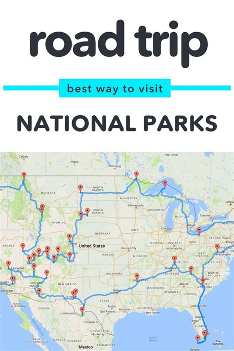 The Optimal Us National Parks Centennial Road Trip In Total This