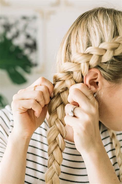 dutch braid tutorial a beautiful mess