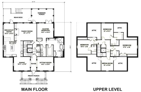Architectural Designs Plans Homes Floor Jhmrad 141721